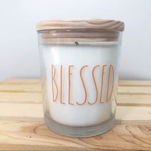 Rae Dunn 10.5oz White Pumpkin Candle